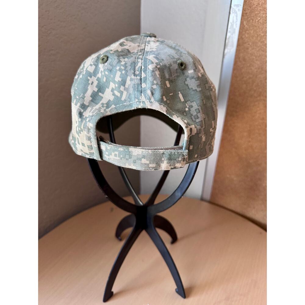 Texas A&M University Camo Baseball Cap Adjustable Hat – Maroon Embroidered Logo - Picture 4 of 9